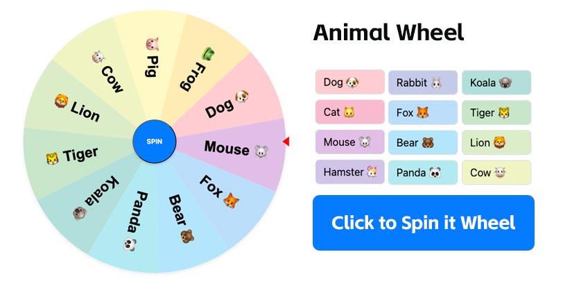 Animal Wheel