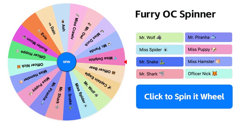 Furry OC Spinner