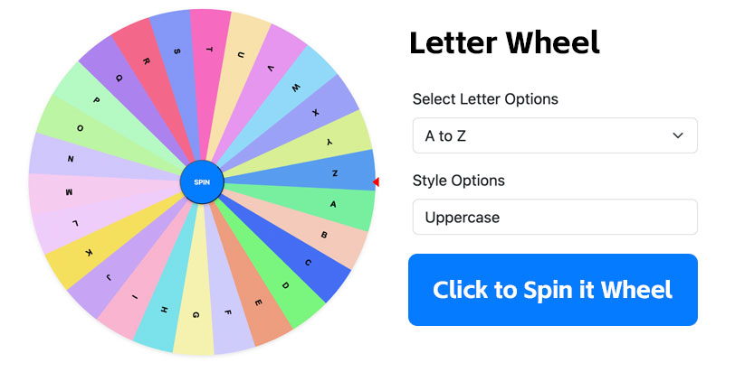 Letter Wheel